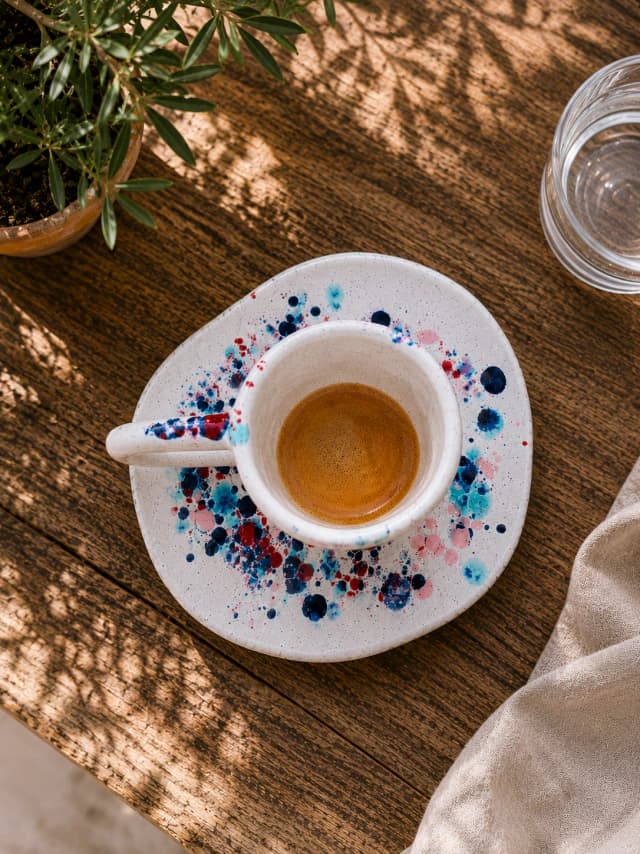 Taza con Plato Shine 1