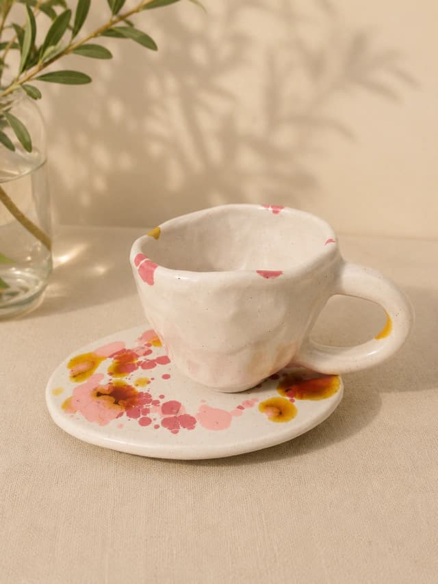 Taza con Plato Shine 4